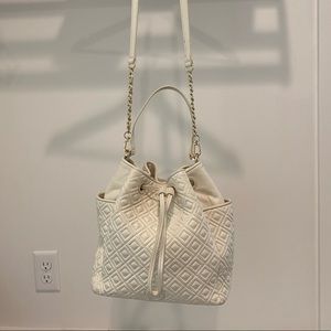 Tory Burch quilted leather handbag / crossbody